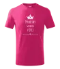 Detské tričko Princezny sa rodia v ...