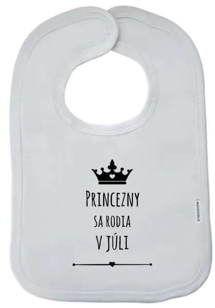 Detský podbradník Princezny sa rodia v ...