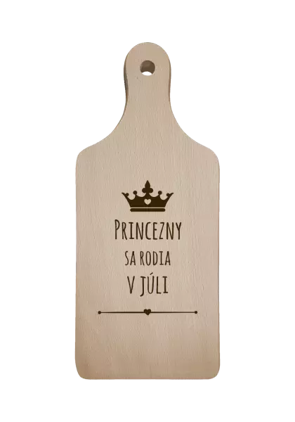 Doštička Princezny sa rodia v ...