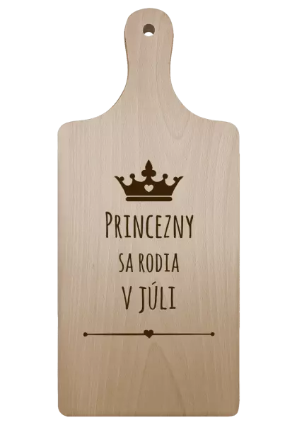 Doštička Princezny sa rodia v ...