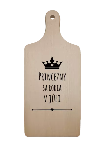 Doštička Princezny sa rodia v ...
