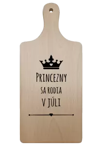 Doštička Princezny sa rodia v ...
