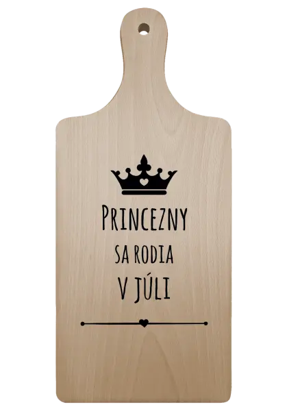 Doštička Princezny sa rodia v ...