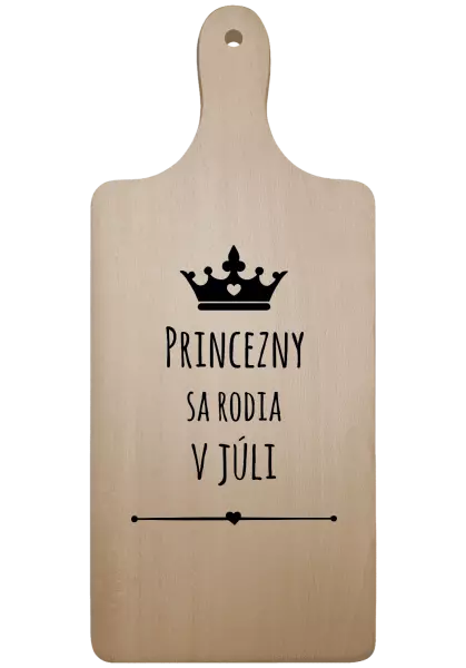 Doštička Princezny sa rodia v ...