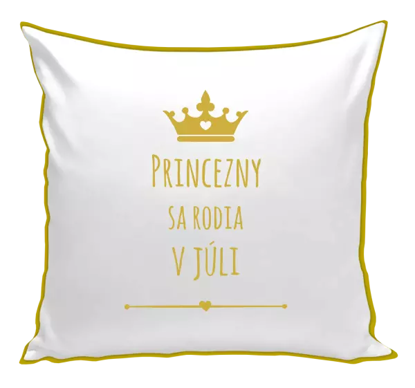 Vankúš Princezny sa rodia v ...