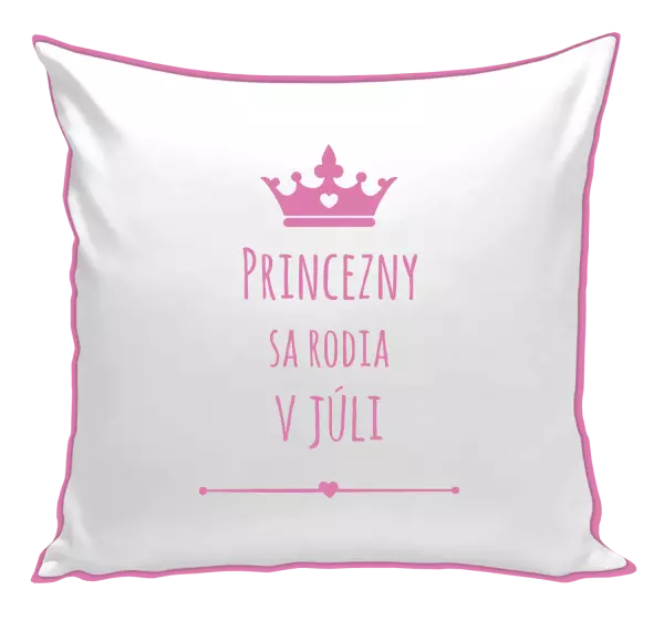 Vankúš Princezny sa rodia v ...