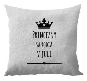 Vankúš Princezny sa rodia v ...