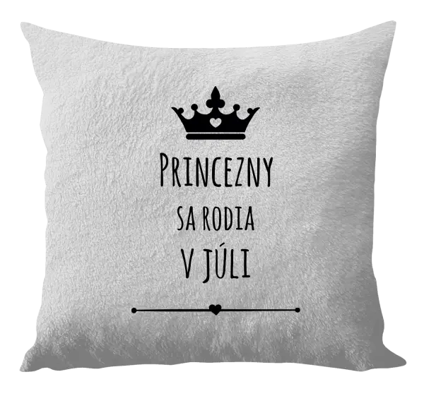 Vankúš Princezny sa rodia v ...