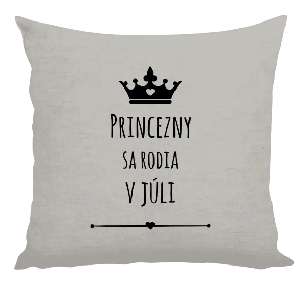 Vankúš Princezny sa rodia v ...