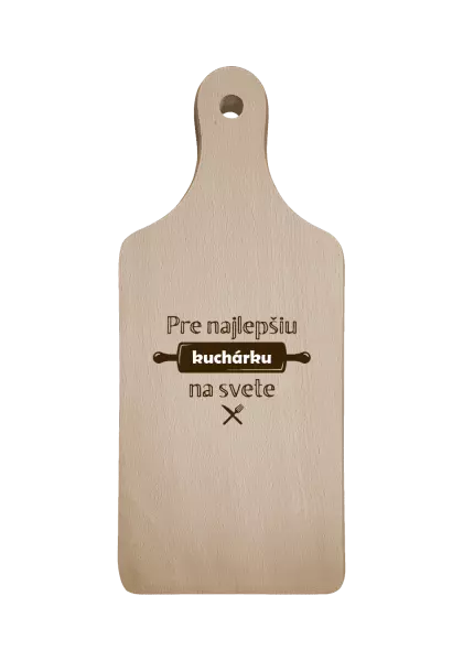 Doštička Pre najlepšiu kuchárku na svete