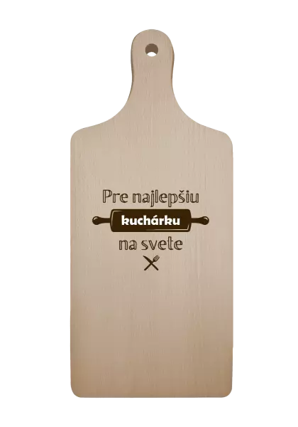 Doštička Pre najlepšiu kuchárku na svete