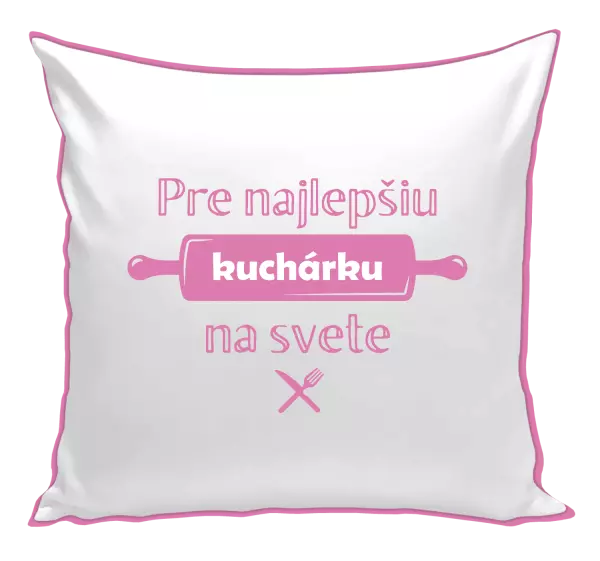 Vankúš Pre najlepšiu kuchárku na svete