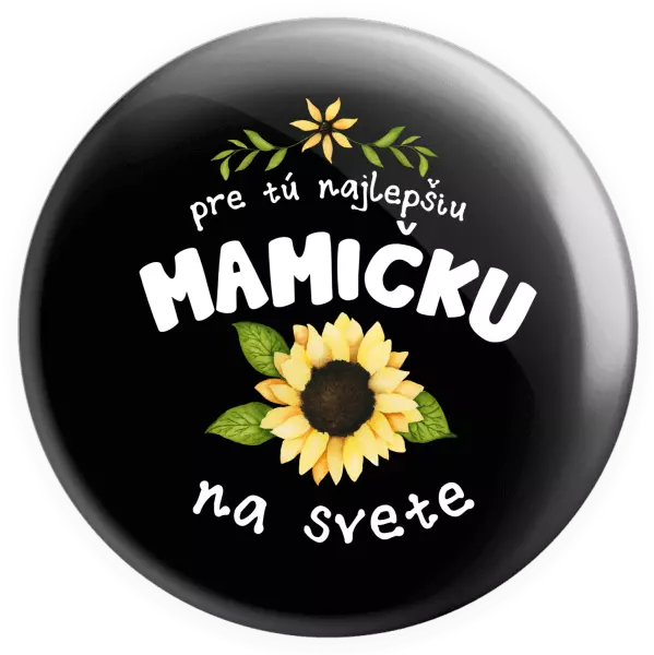 Placka Pre tú najlepšiu mamičku na svete