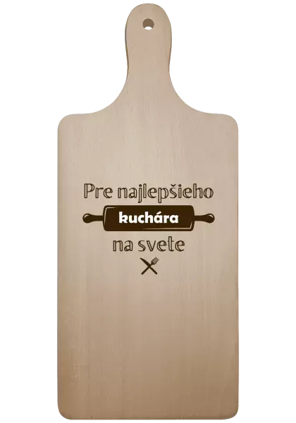 Doštička Pre najlepšieho kuchára na svete
