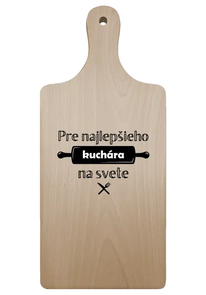 Doštička Pre najlepšieho kuchára na svete
