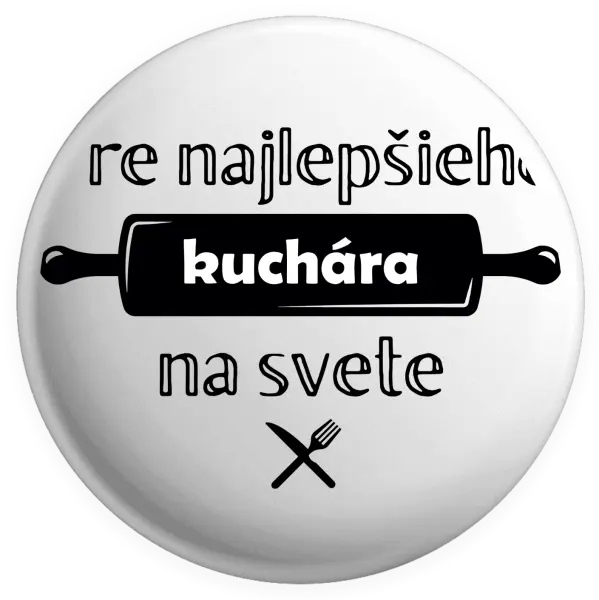 Placka Pre najlepšieho kuchára na svete
