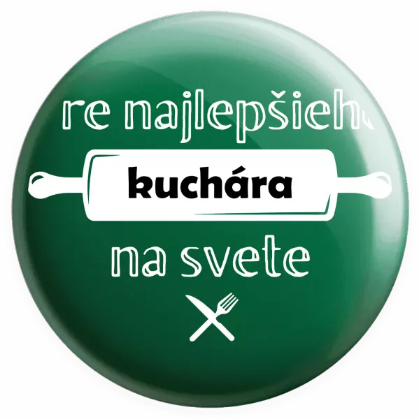 Placka Pre najlepšieho kuchára na svete