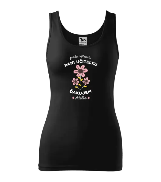 Dámske tielko Pre tú najlepšiu pani učiteľku 