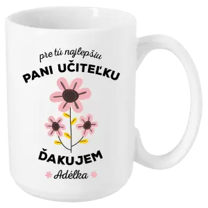 Hrnček Pre tú najlepšiu pani učiteľku 