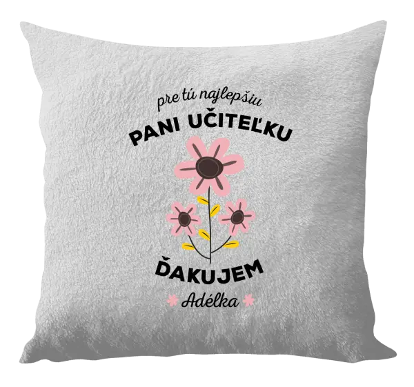 Vankúš Pre tú najlepšiu pani učiteľku 