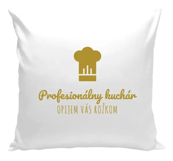 Vankúš Profesionálny kuchár