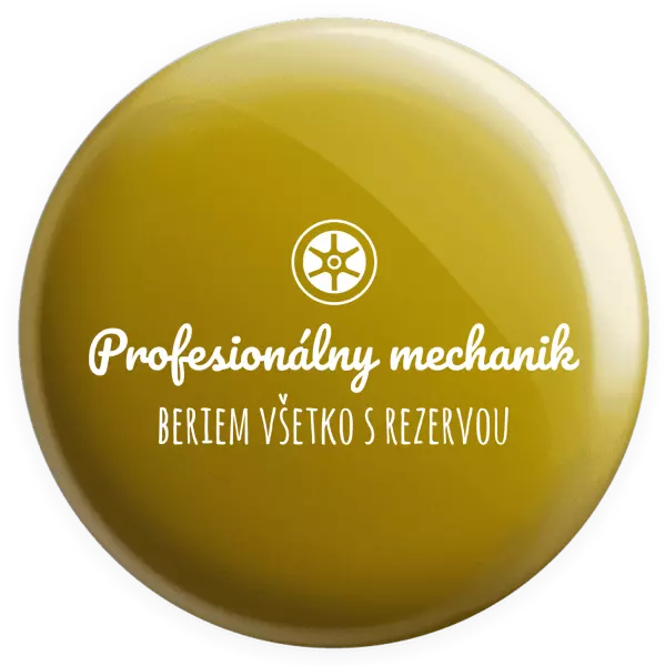 Placka Profesionálny mechanik