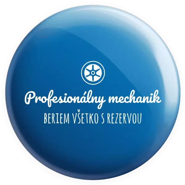 Placka Profesionálny mechanik