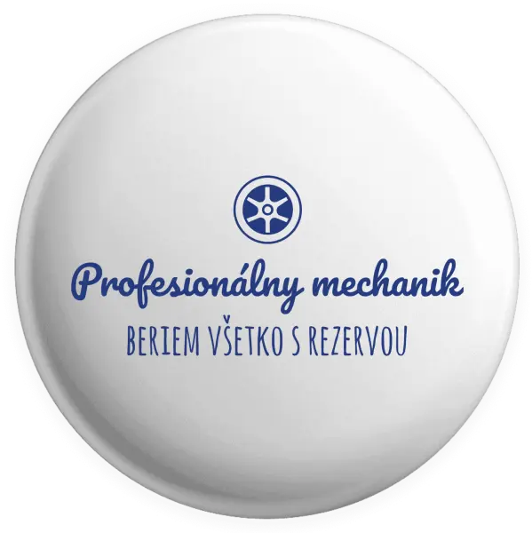 Placka Profesionálny mechanik