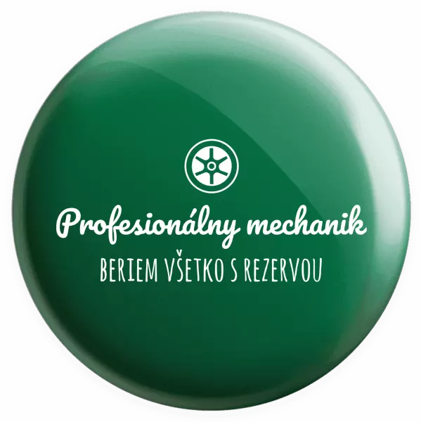 Placka Profesionálny mechanik