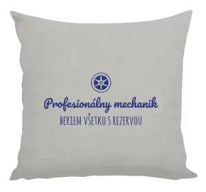 Vankúš Profesionálny mechanik