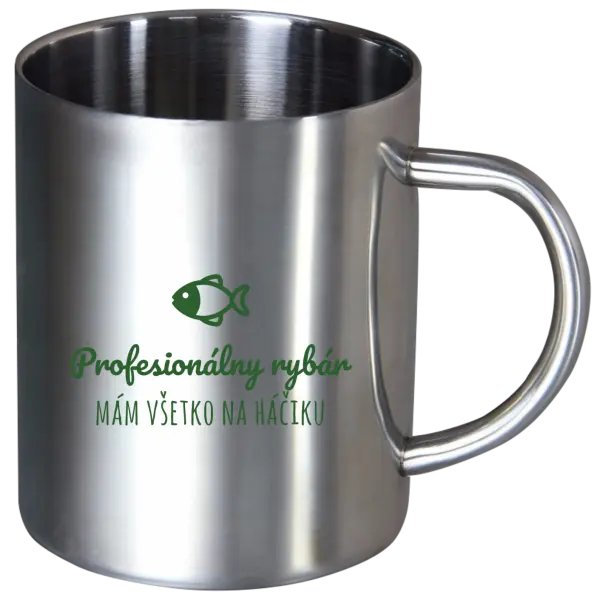 Nerezový hrnček Profesionálny rybár