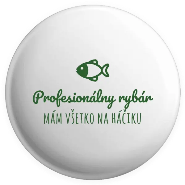 Placka Profesionálny rybár