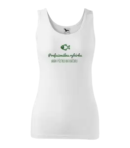 Dámske tielko Profesionálna rybárka