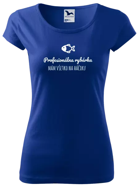 Dámske tričko Profesionálna rybárka
