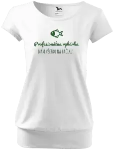 Dámske tričko Profesionálna rybárka