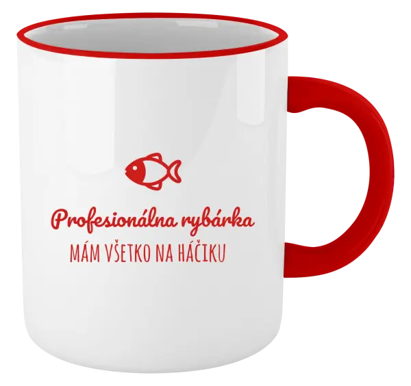Hrnček Profesionálna rybárka