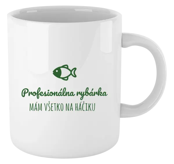 Hrnček Profesionálna rybárka