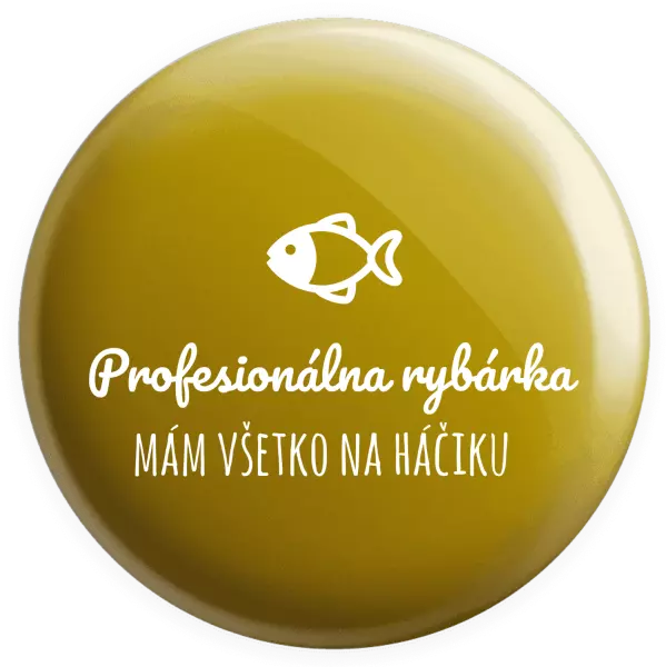 Placka Profesionálna rybárka
