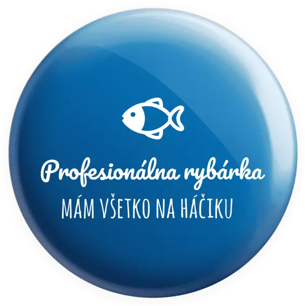 Placka Profesionálna rybárka