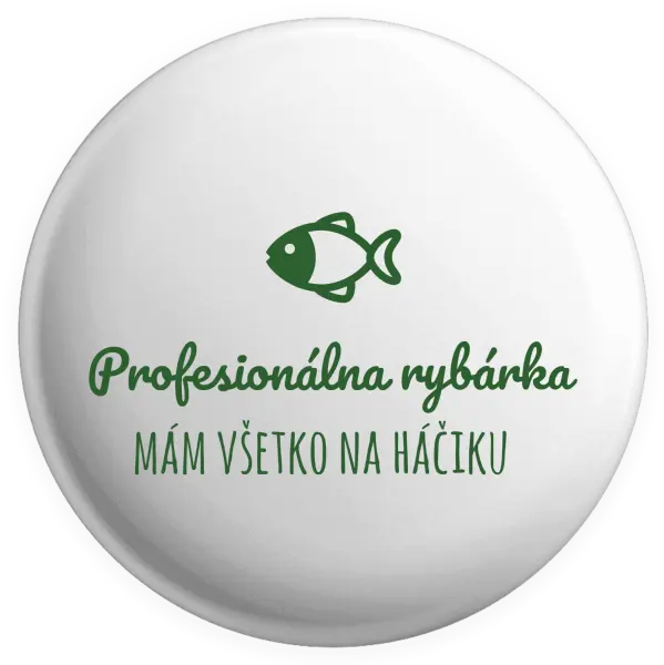 Placka Profesionálna rybárka