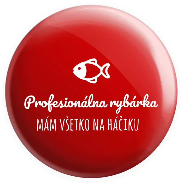 Placka Profesionálna rybárka