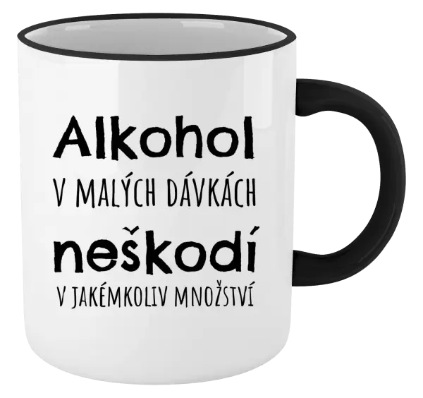 Hrnek Alkohol v malých dávkách neškodí v jakémkoliv množství