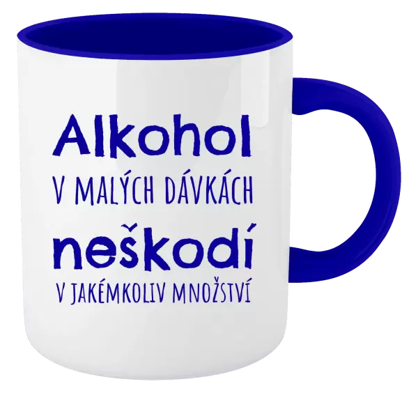 Hrnek Alkohol v malých dávkách neškodí v jakémkoliv množství