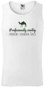 Pánske tielko Profesionálny zoológ urobím z komára ťavu