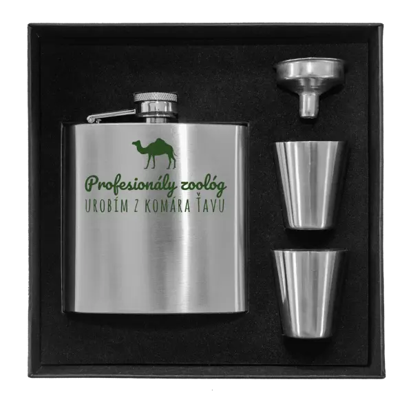 Ploskačka v krabičke Profesionálny zoológ urobím z komára ťavu