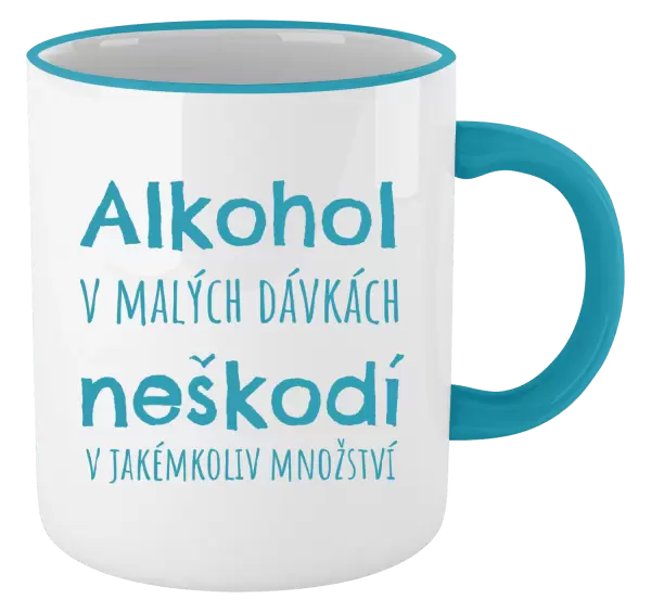 Hrnek Alkohol v malých dávkách neškodí v jakémkoliv množství