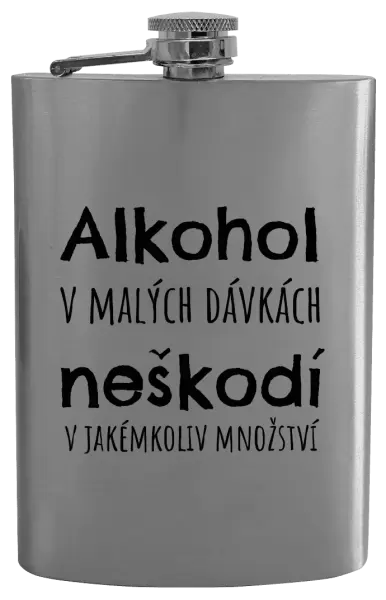 Placatka Alkohol v malých dávkách neškodí v jakémkoliv množství
