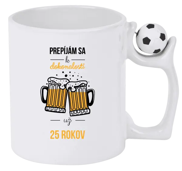 Hrnček Prepíjám sa k dokonalosti už x rokov