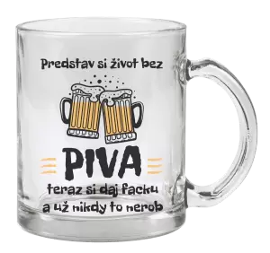 Hrnček Predstav si život bez piva