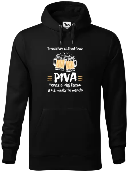 Pánska mikina Predstav si život bez piva